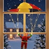 Alimentation étanche : cette décoration de Noël est alimentée par 3 piles AA (non incluses) et est sans restriction par un câble d'alimentation. Le compartiment à piles est étanche IP44, de sorte qu'il fonctionne normalement sous la pluie et la neige et convient aussi bien pour l'intérieur que pour l'extérieur.