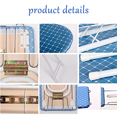 Tablas de Planchar, Tabla de Planchar para el hogar, Soporte sólido para Plancha de Vapor, Mesa de Planchar Ajustable con Mesa de Manga Fija, Fuerte Soporte para Plancha, para Costura