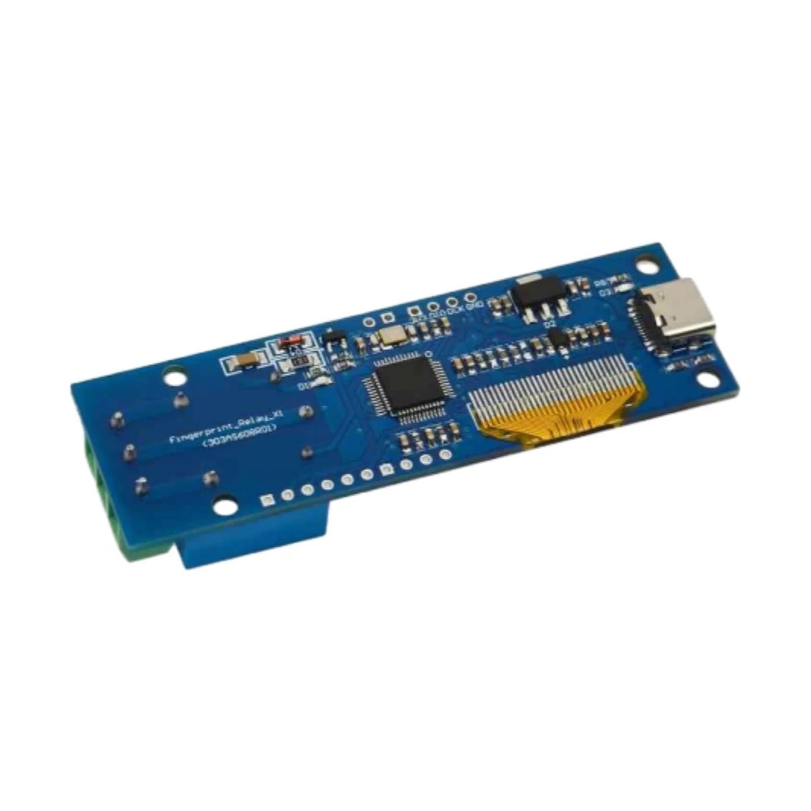 Modulo relè PLC Scheda STM32 con display OLED a semiconduttore capacitivo a modulo relè singolo for impronte digitali ZW101