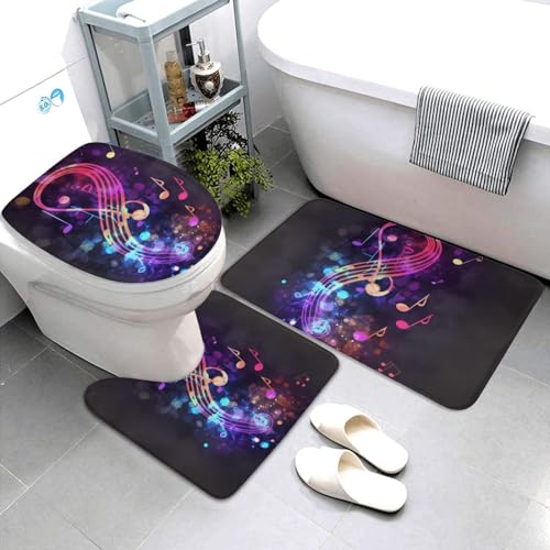 Tapis de bain microfibre doux pour sortie de douche colorée