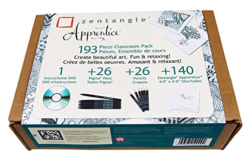 Sakura 50009 Zentangle Apprentice Classroom Pack , White