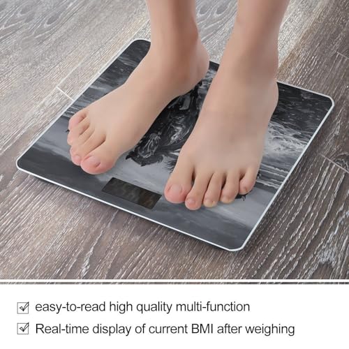 Báscula Digital para Baño con Pantalla LCD y Vidrio Templado miniatura 5