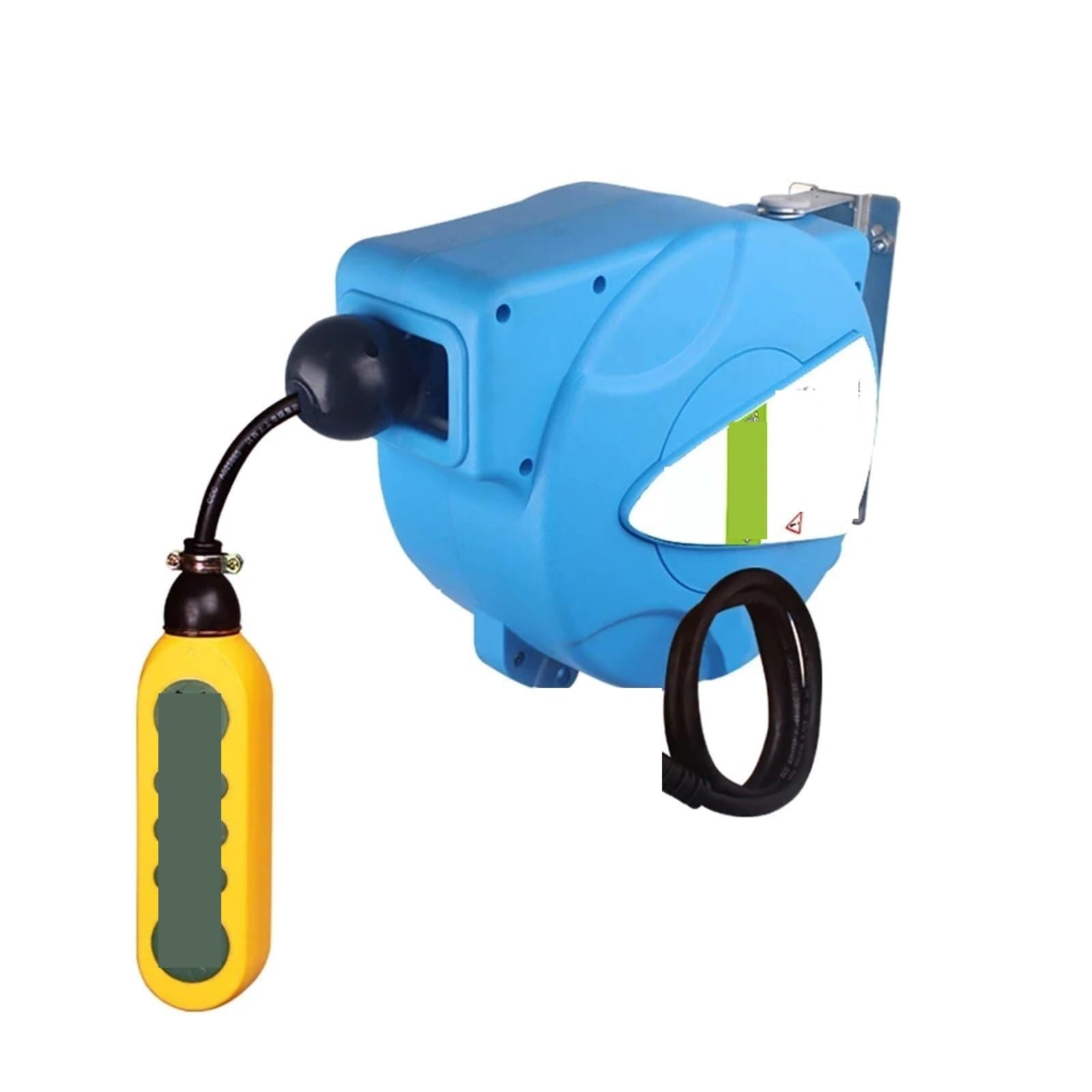 Cable Reel， Cable Reel 10M Automatic Winding Power Wire Telescoping 1.5MM2 Drum Electric Hose 3000W for Home Use, Factory, Construction Site Garden Hose
