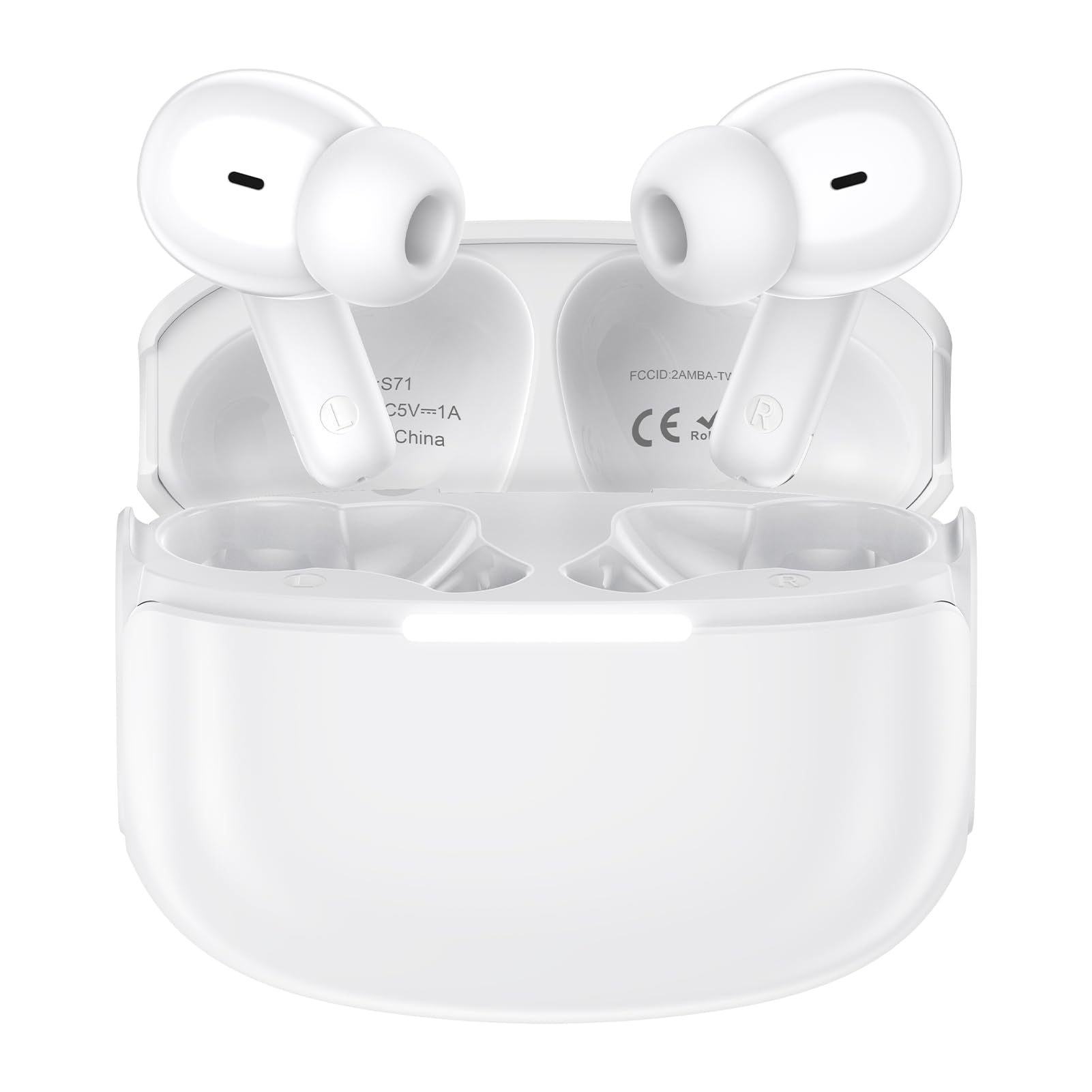 for iPhone 17e 16e 16 17 Pro max Earbuds Wireless Headphones Bluetooth Earphones Blue Tooth Ear Buds Head
