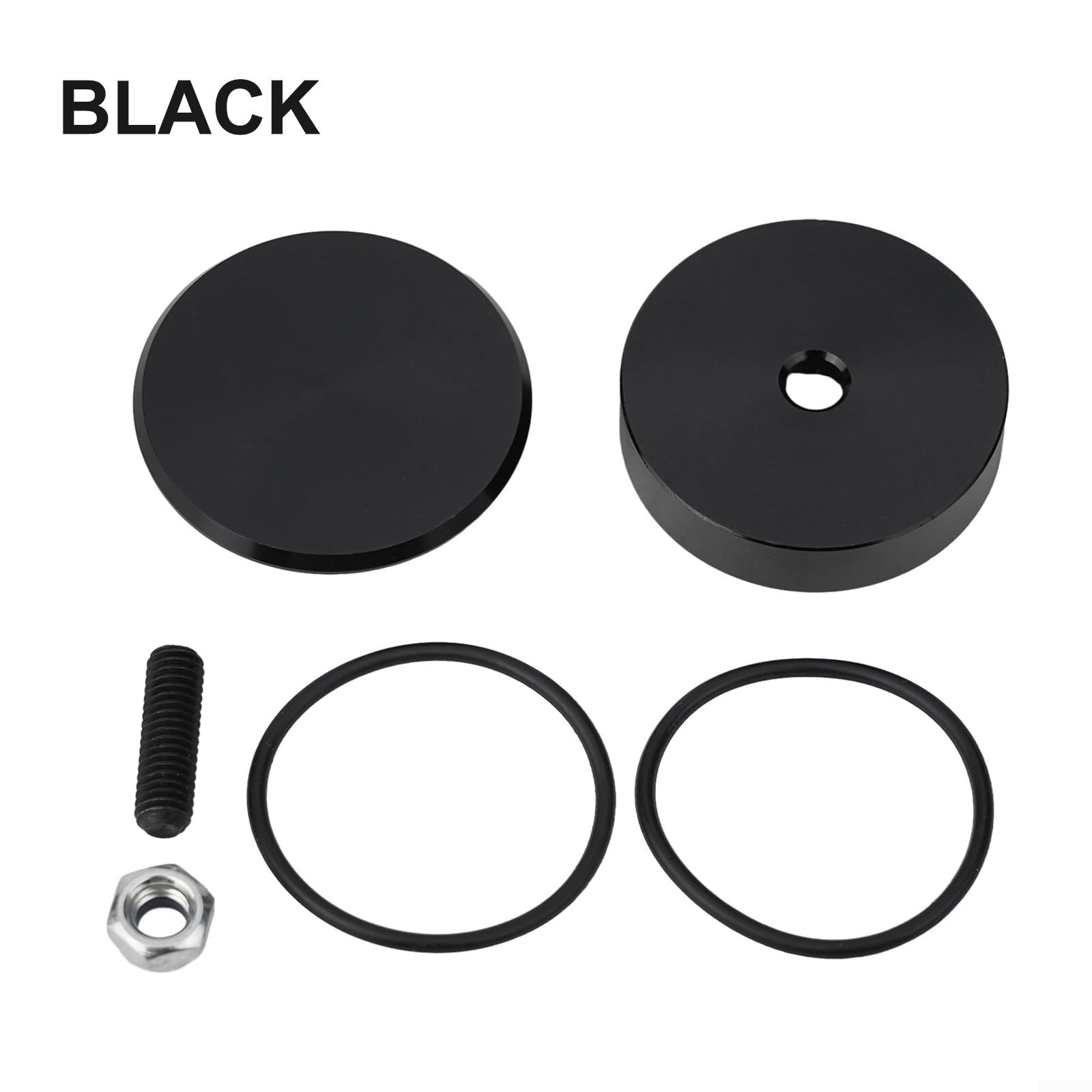 Kit de eliminación de limpiaparabrisas trasero de aluminio para Acura DC5 Si CR-V S2000 Mazda3 (negro)