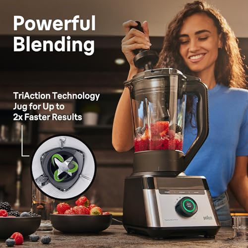 Braun TriForce 1200W Countertop Blender, 10-Speed, 3 Texture Settings - image 5