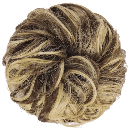 FESHFEN Messy Bun Hair Pieces - Image 2