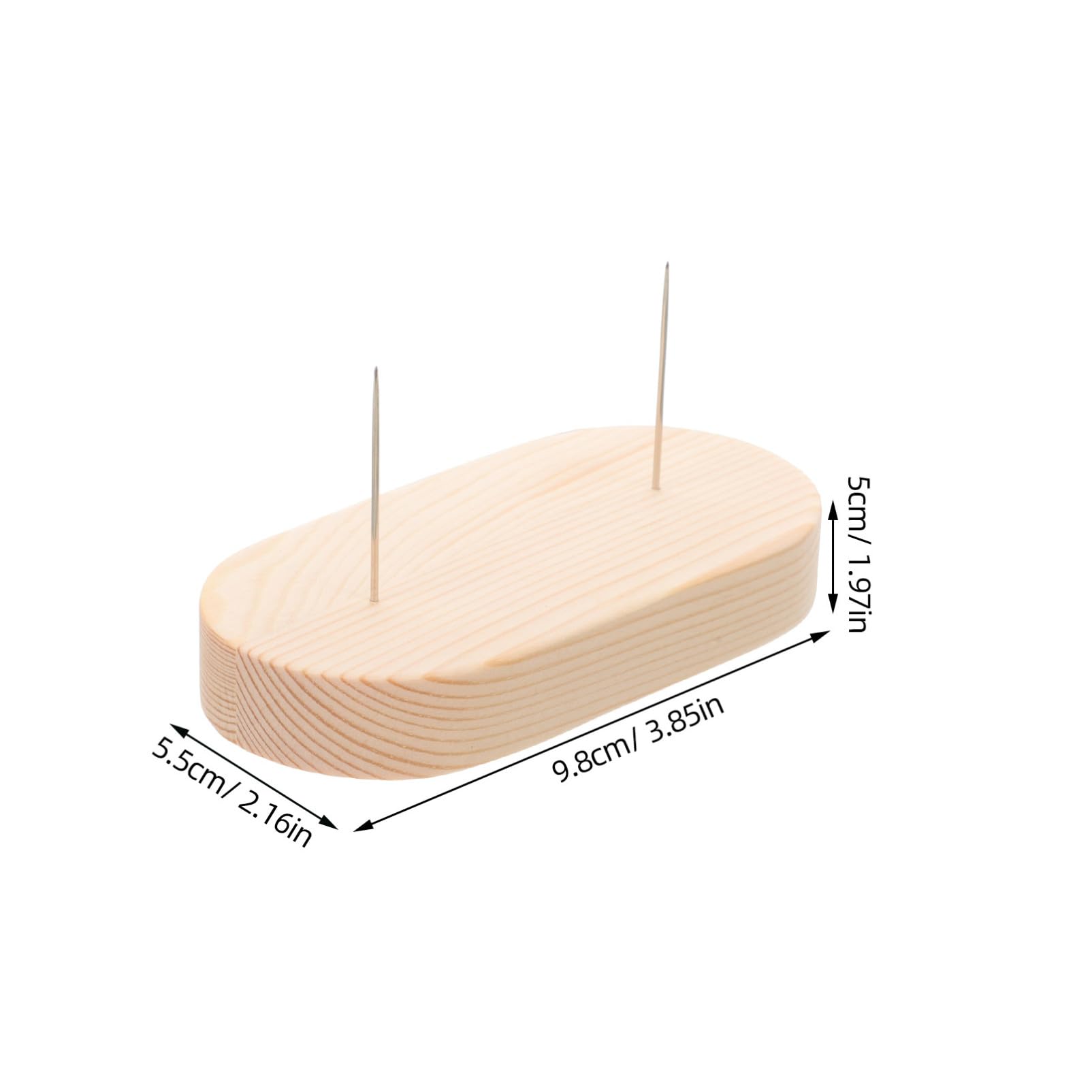 Hohopeti Wooden Base Doll Stand for Collectible Doll Display Needle Felting Stand