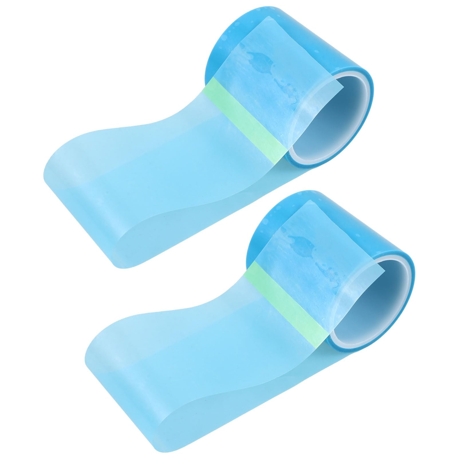 Cinta Adhesiva Epoxi para Hacer Tú Mismo, 2 Rollos Azul, Material Adhesivo para Manualidades y Joyería, Protege Superficies y Evita Fugas de Pegamento