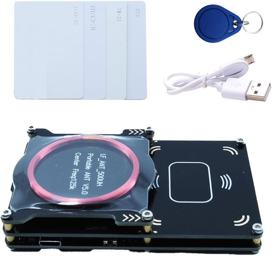 Proxmark3 512M RFID Card Reader Burner Easy V5.0 RDV4 Memory IC ID Card Copier Duplicator Integrated Antenna Decryptor