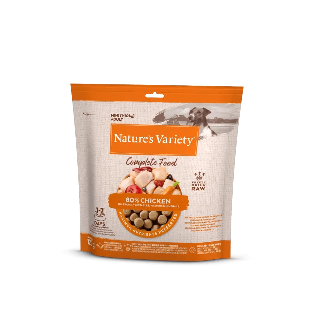 Nature's Variety Complete Freezed Dried Food Chicken for Dogs -120 g — image 1