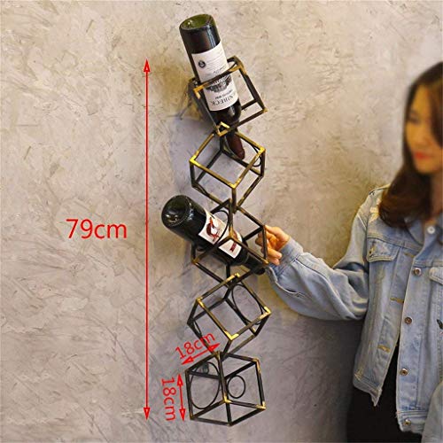 Soporte para vino con 4 filas bajo el mueble miniatura 2