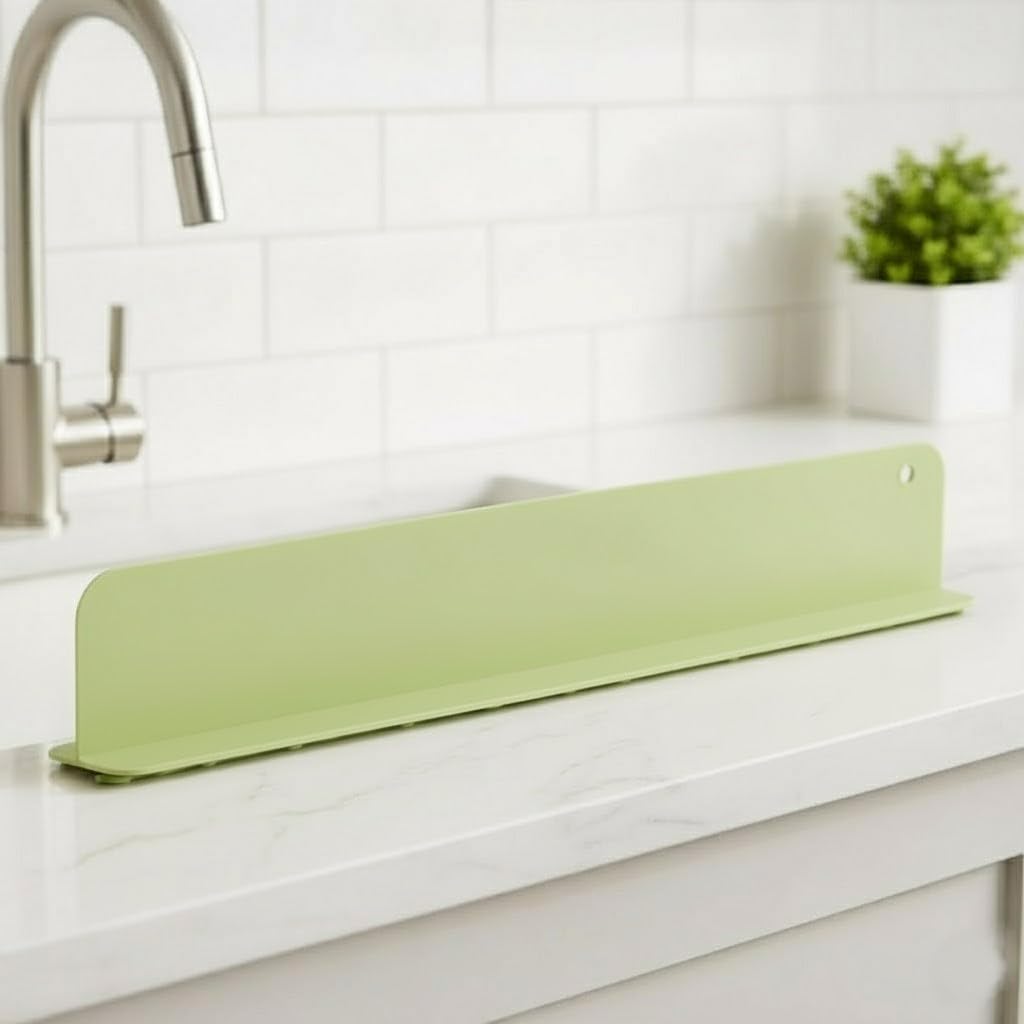CARTZILLA Kitchen Sink splash Guard | silicone Splash Guard for Kitchen Island, Countertop, Stove & Sink Protection - Oil, Water, Stain Resistant, Easy Clean, Durable
