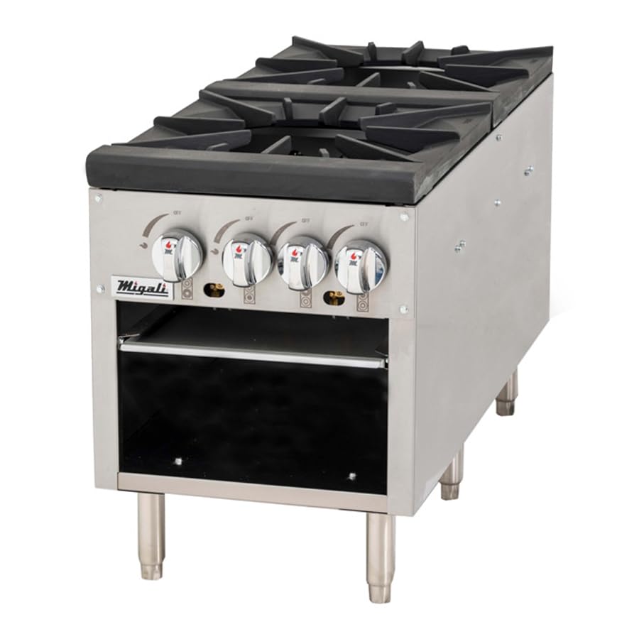 Migali C-SPS-2-18 Two Burner Hot Plate