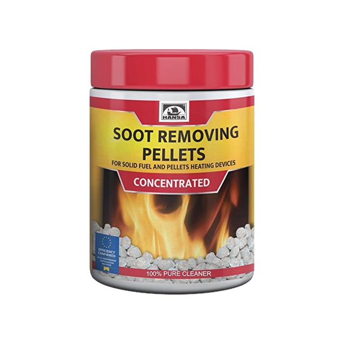 Buy HANSA Wood Pellet Stove Cleaner Soot Creosote Remover Sweeping Pipe