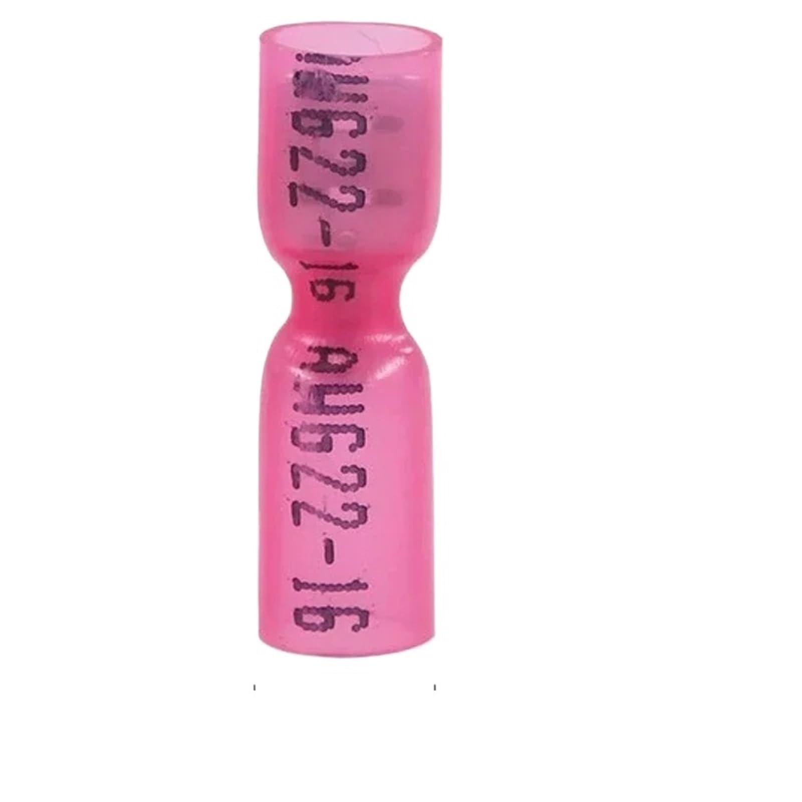 Ciopljhkl Men's Red Fe 50/100Pcs Heat Shrink Spade & Fe Electrical Terminals Insulated Wire Connectors 22-10Awg For Home,Factory,Cars,Ship