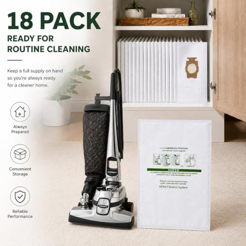 Image of Vacuum Bags Compatible with Kir-by Avalir Sentria Ultimate G 18 Pack