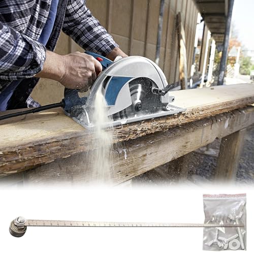 Guía de posicionamiento y corte con riel de 60 cm ajustable para bricolaje 4