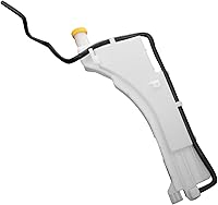Vista 355 de TRQ Botella de desbordamiento del tanque de expansión del depósito de refrigerante del radiador compatible con Porsche Macan 2015-2018