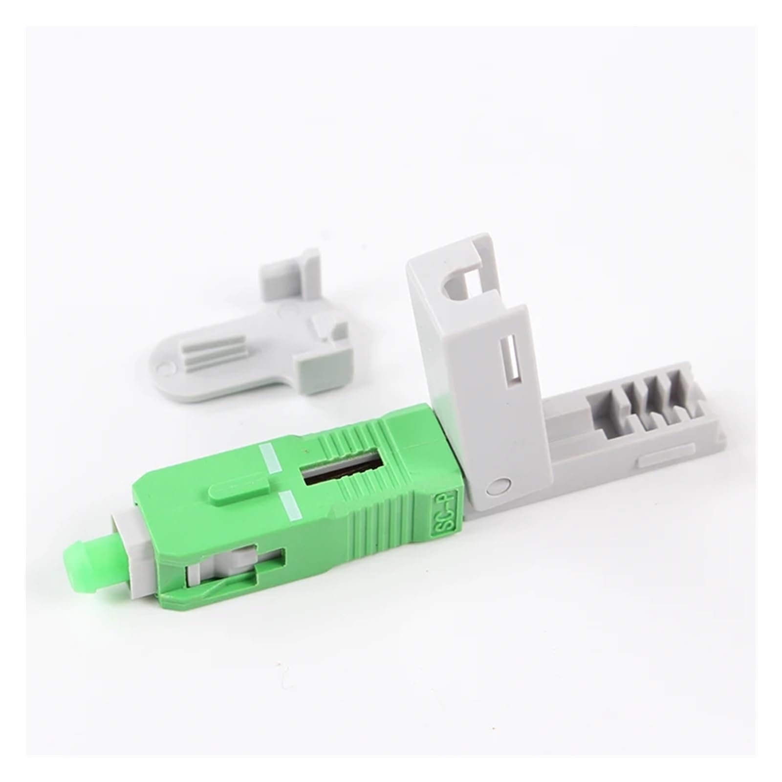 Épisseur de Fibre Optique SC 100PCS - Assemblage sur Le Terrain Fibre Optique APC FTTH Rapide