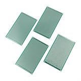 Yhenlovtt 4 PZ 9x15 cm Prototipo Scheda PCB Circuito Doppio Lato 2.54MM Verde per FAI DA TE