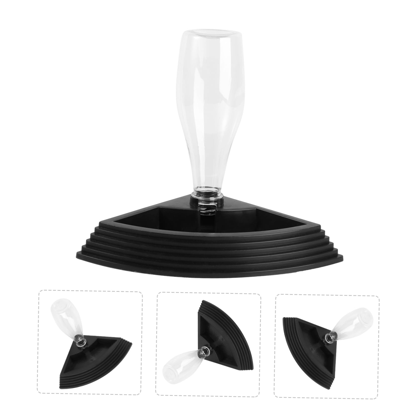 Ipetboom 3pezzi Fontana per Automatica per Rettili Distributore per Tartarughe e Lucertole Erogatore con Design Antiscivolo e Facile Manutenzione Accessorio per Terrario capacità Elevata