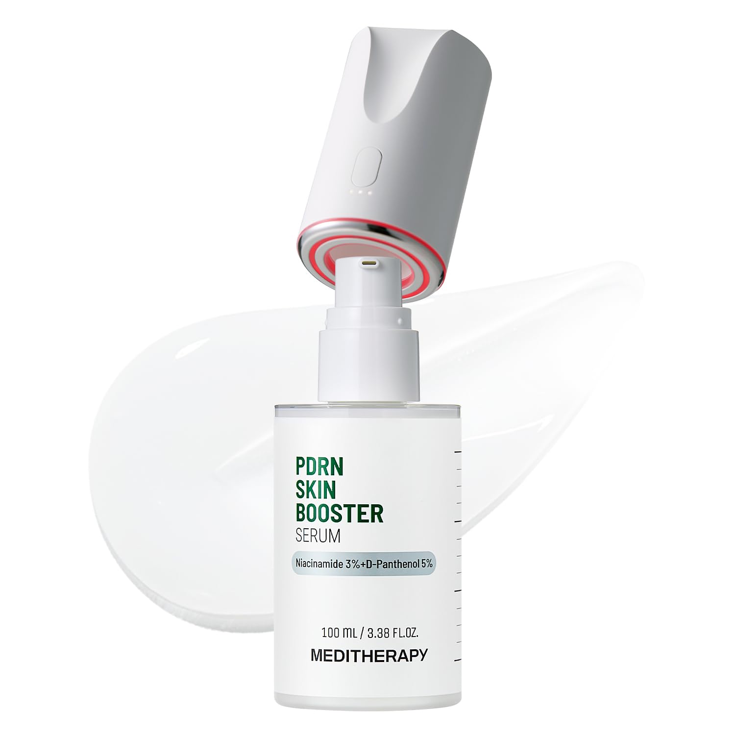 MEDITHERAPY Centella PDRN Skin Booster Serum & Device 3.38 Fl oz.