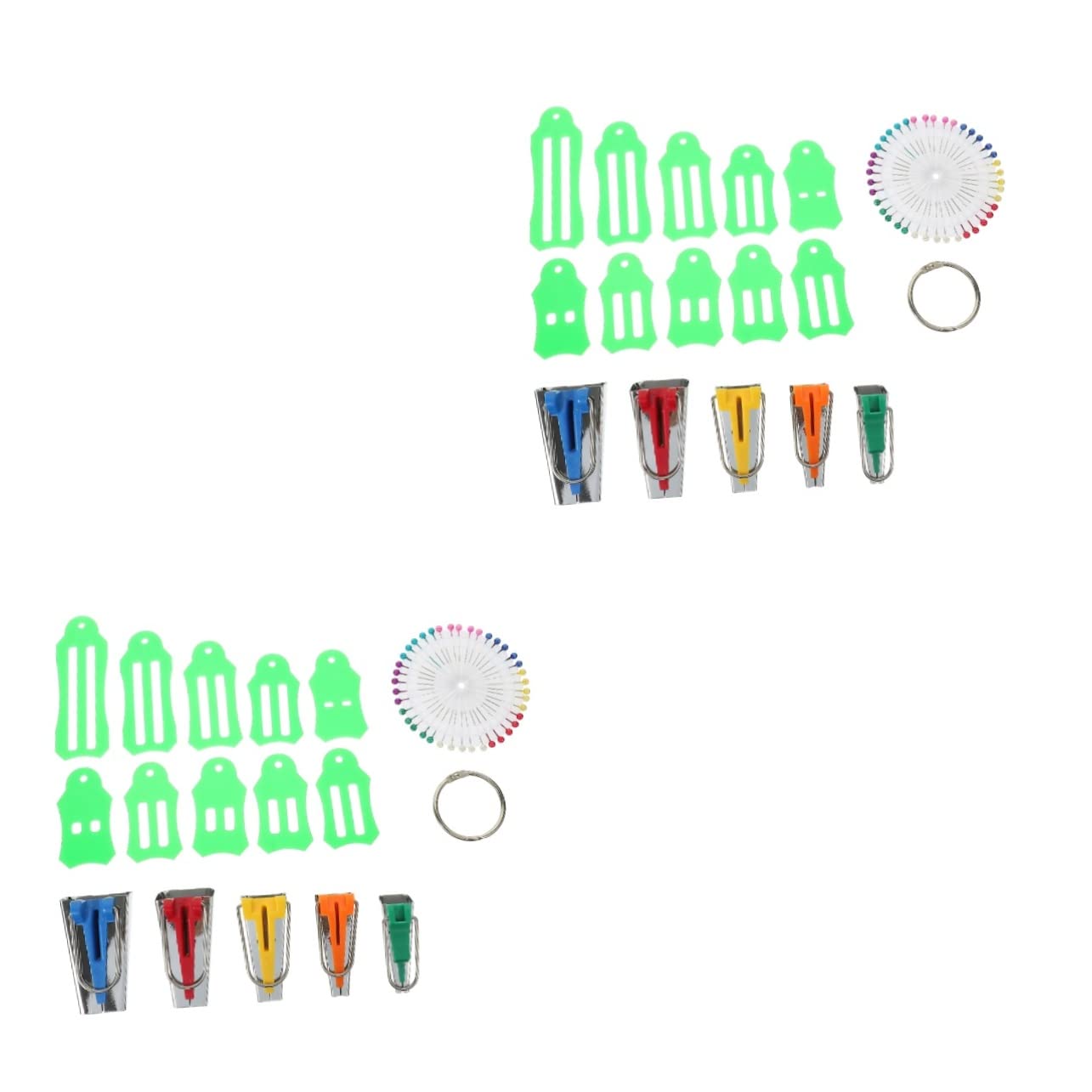 Dispositif d'ourlet patchwork en acier inoxydable pour plier et scotcher le biais