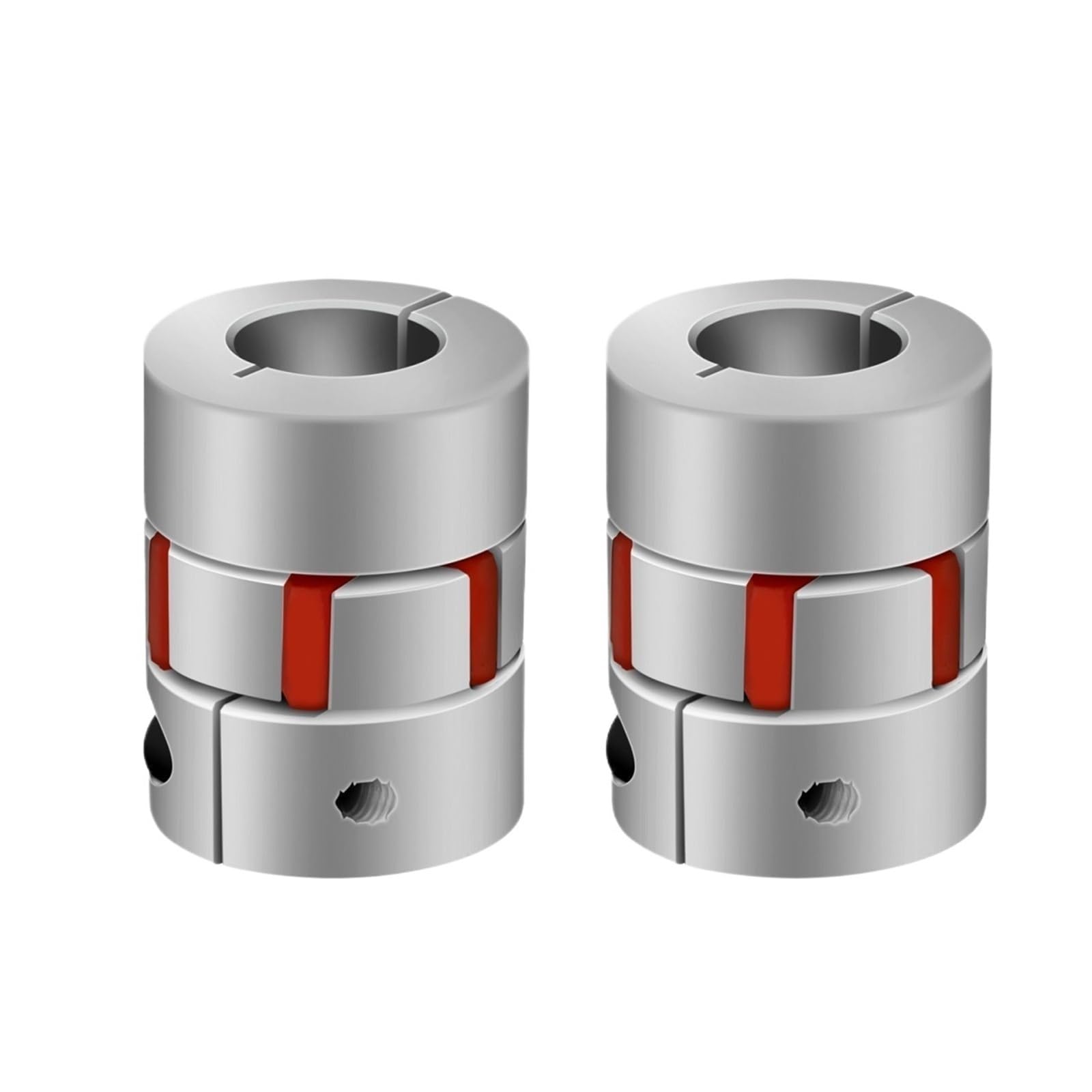 1 pièce de coupleur de serrage flexible D20 L30, taille d'arbre CNC, accouplement d'arbre à mâchoires 4/5/6/6,35/7/8/10 mm 5 mm 8 mm D20L30(5x8)
