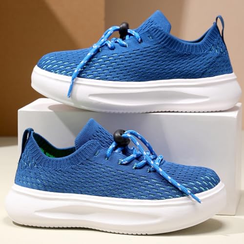 LLTMALL Kids' Non-Slip Running Shoes Breathable Mesh Sneakers for Boys Girls Lightweight Flexible for Playground School3