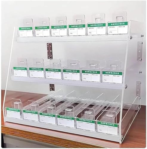 Expositor de cigarrillos automatico para evitar la perdida de espacio en tienda 5
