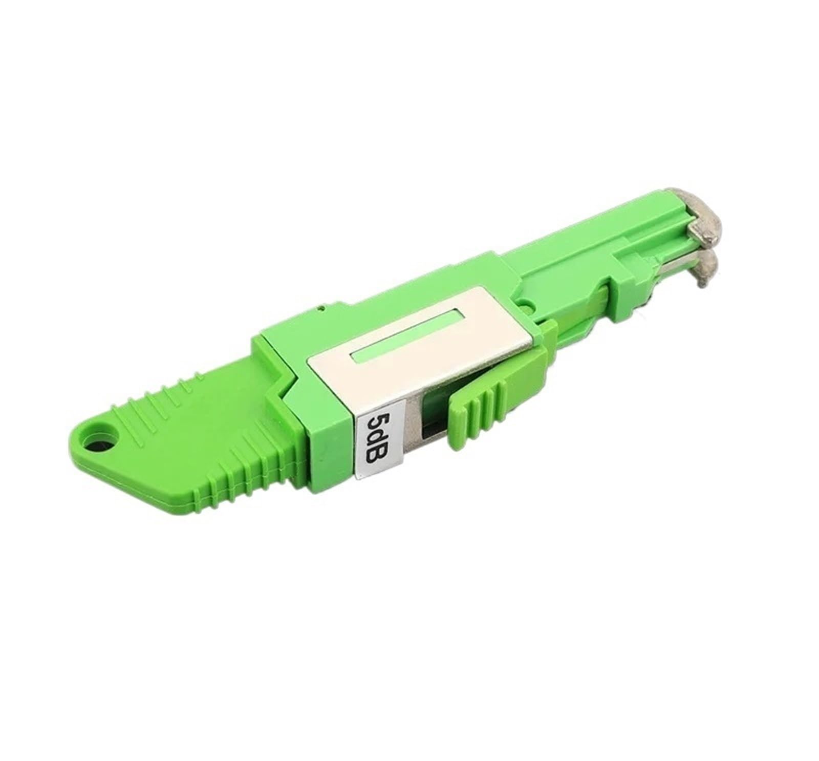 Attenuatore in Fibra FM E2000/A Ottico Femmina-Maschio ftth 0-30db 1db 2db 3db 5db Verde ftth E2000 attenuatore Ottico 2 pz(5db)