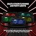 Pyle Wireless Portable Bluetooth Boombox Speaker - 120W Rechargeable Boom Box Speaker Portable Barrel Loud Stereo System - Flashing LED, FM Radio/Aux/MP3/USB Flash Drive/Micro SD, & 1/4