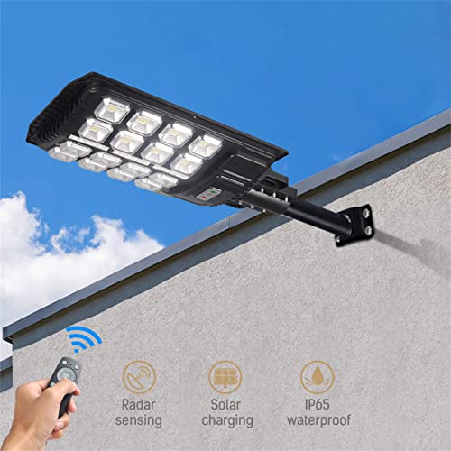Éclairage solaire d'extérieur étanche IP67 avec télécommande 50W