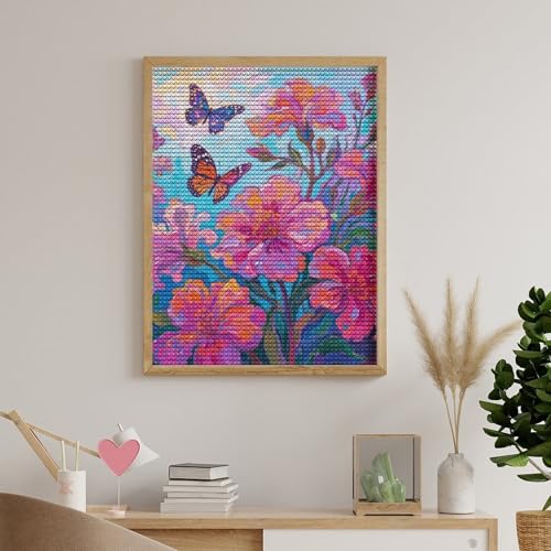 Kit diamant painting papillon DIY une idée cadeau créative unique