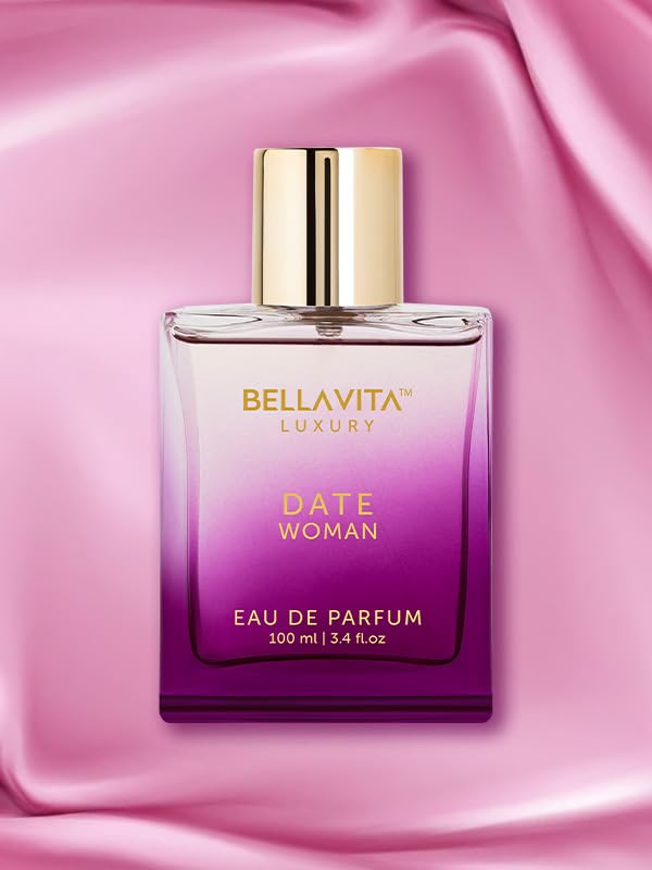Bella Vita Luxury Date Eau De Parfum Floral, Fruity and Spicy Perfume, Long Lasting EDP Fragrance for Women 100 ml