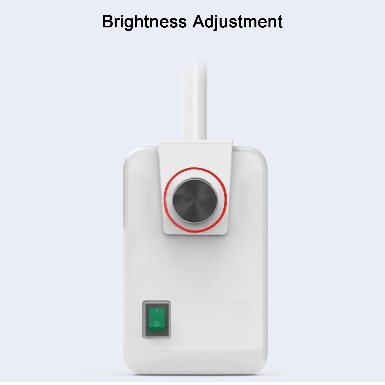 9 W Medizinische Untersuchungslampe, Wandmontierte Medizinische Untersuchungsleuchte, AC 90–240 V, LED-OP-Leuchte mit Einstellbarem Lichtfleck und Wandklemme, für Ambulante Dienste