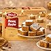 Bikaji Besan Burfi | Halwa 12 oz (340g), Traditional Gram Flour Sweet, Authentic Indian Mithai, Soft & Rich Besan Barfi, Festive Dessert & Gifting Sweet Box, Ready-to-Eat Indian Sweet Treat