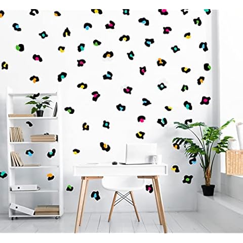 Leopard Print Wall Stickers for Home Decor Cover