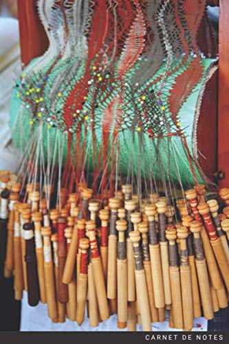 Dentelles aux fuseaux Carnet de notes pour passionné: 120 pages lignées | loisir, hobby | Cadeau Anniversaire Noël Adulte Homme Femme Enfant