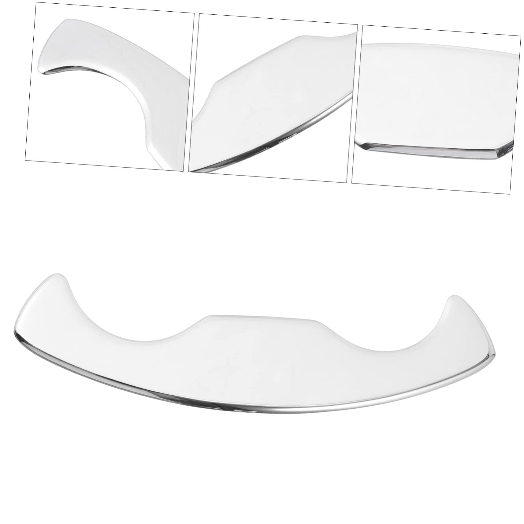 PLAFOPE Placa De Masaje Multifuncional Inoxidable Para Cuerpo y Facial Herramienta De Raspado Para De Masaje y De Dolores