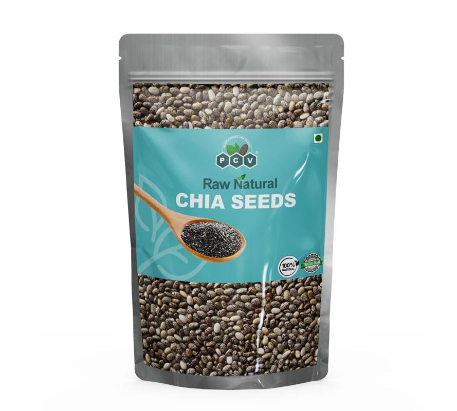 PCV Natural Permium Chia Seeds for Eating, Weight Management, Rich in Calcium, Protein and Fibre, 400 Grams (B0D9MBQ5GG) Amazon Price History, Amazon Price Tracker