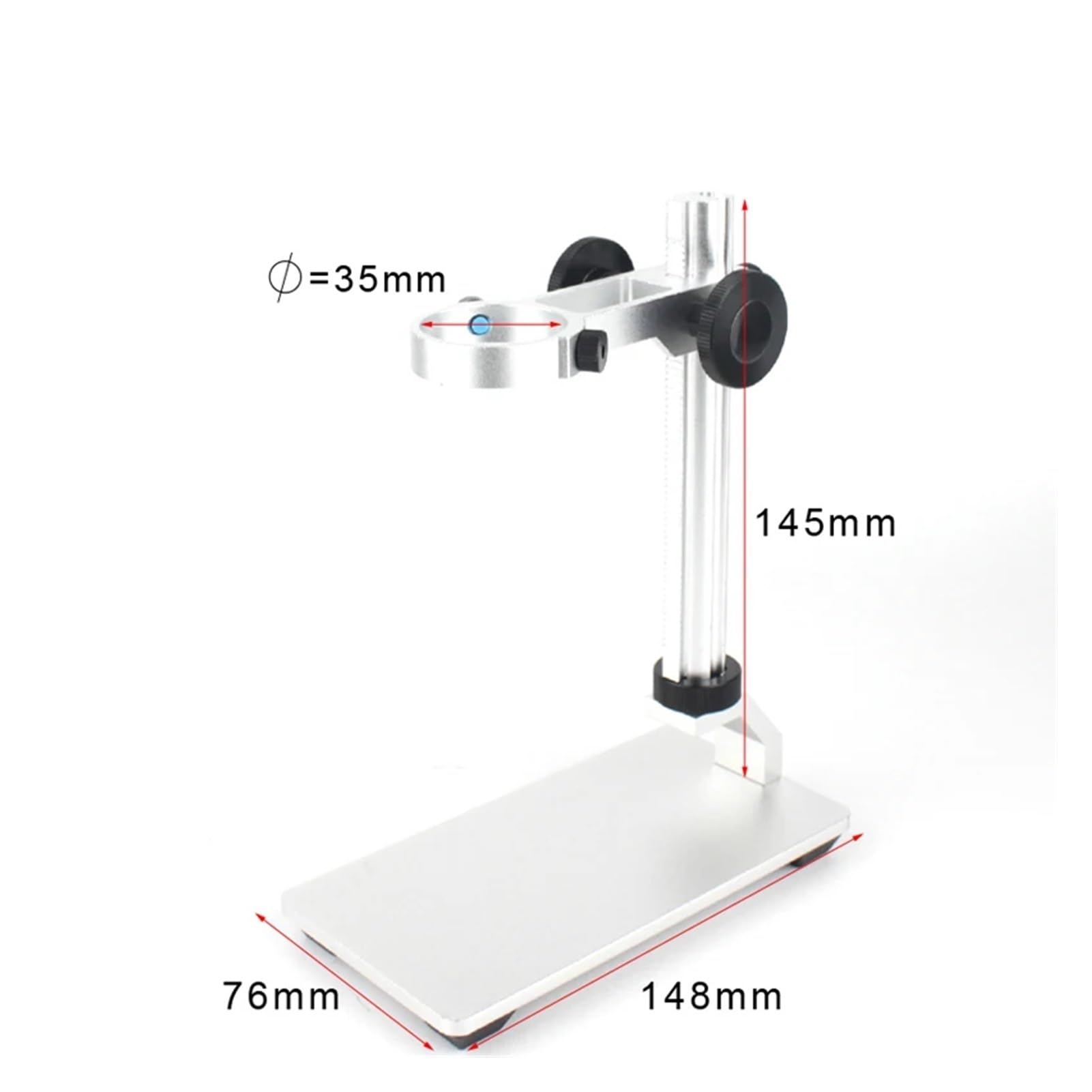 Mikroskop cyfrowy 600X elektroniczny mikroskop wideo 4,3 cala HD LCD mikroskop lutowniczy naprawa telefonu lupa + metalowy stojak