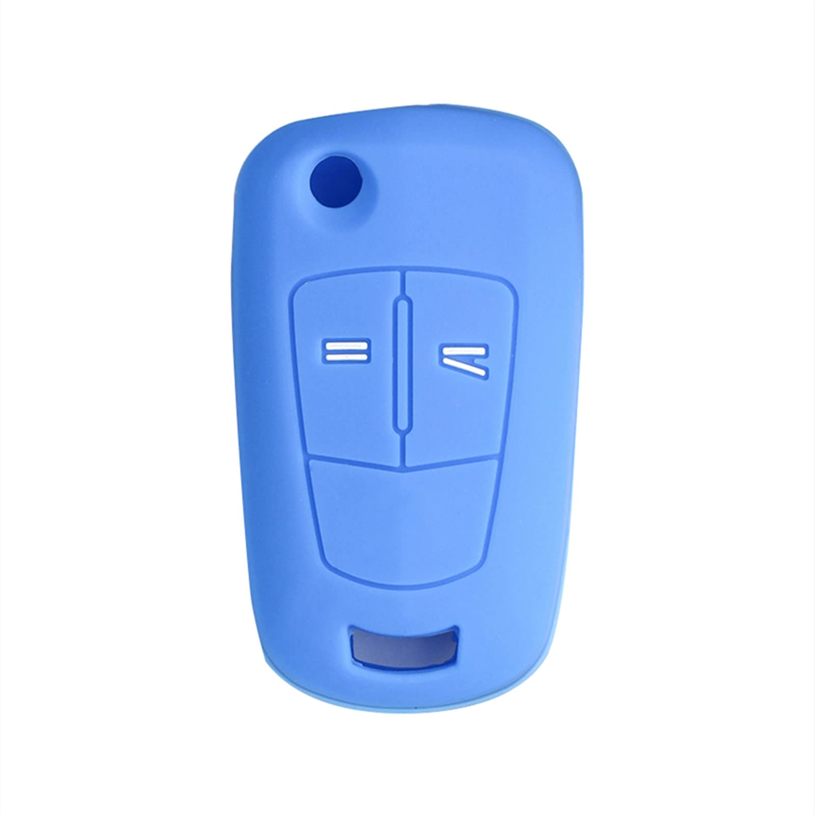 Custodia Morbida In Silicone Verde Fluorescente Per Chiave Opel Vectra C / Signum, Copertura Protettiva Mt-key