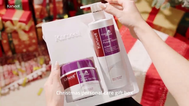 Amazon | 【公式】Karseell パープルヘアマスクとむらさき