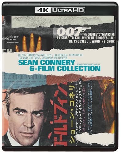 James Bond: Sean Connery 6-Film Collection [4K Ultra HD][1962]