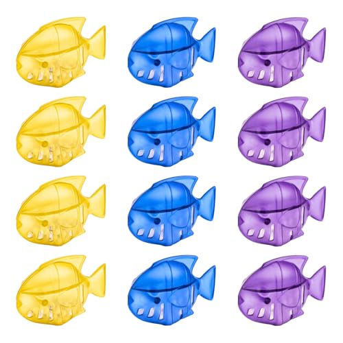 12 Pack Humidifier Cleaning Fish Humidifier Cleaner for Most Humidifiers + Fish Tanks Demineralization Cartridge to Purifie Water Prevent Hard Water Build-Up Reduce Scale to improve Humidification