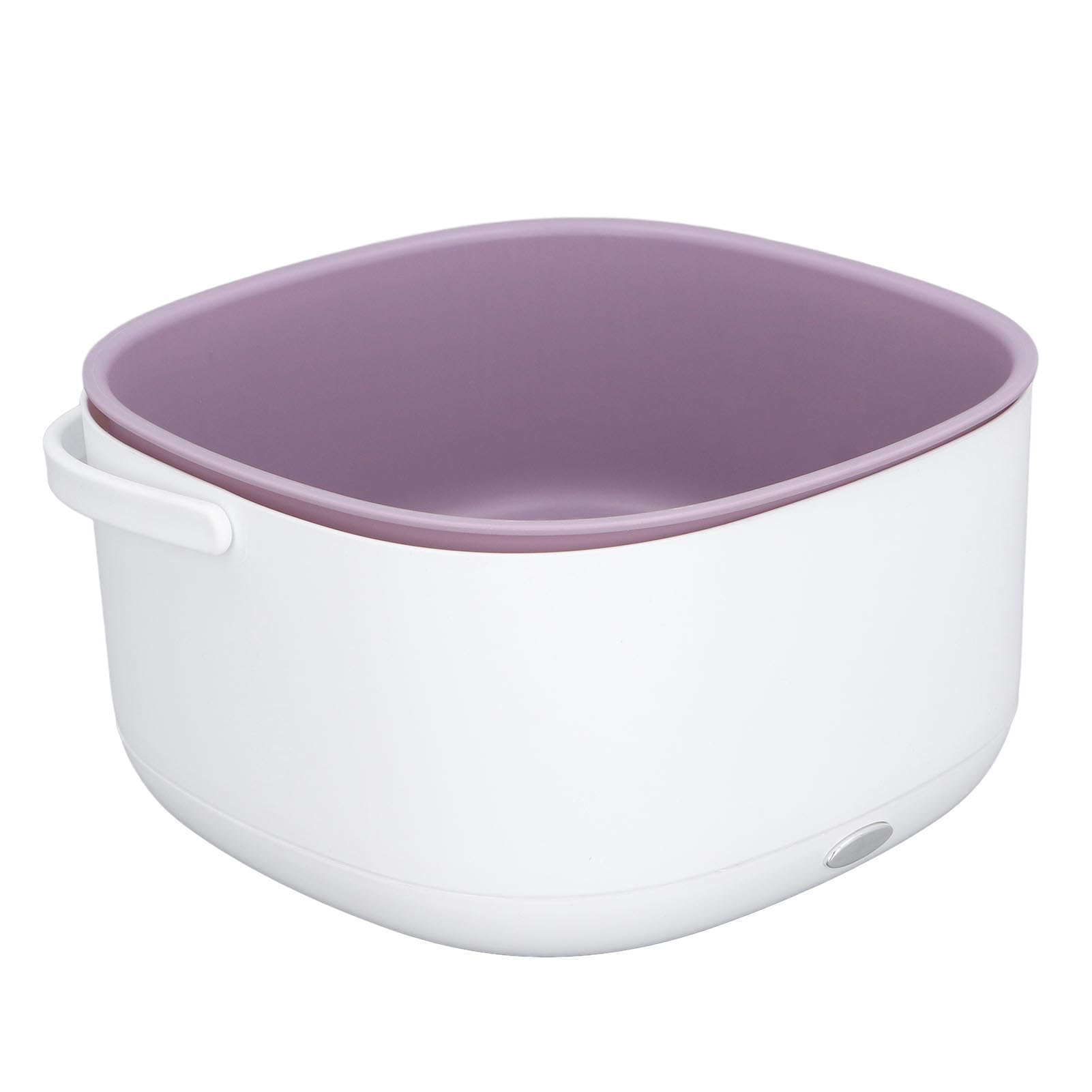Baschi di lavaggio di frutta e verdura elettrica Purificatore di drenaggio a doppio strato per cucina per alimenti efficienti per la pulizia degli ingredienti PP 23x23x13cm