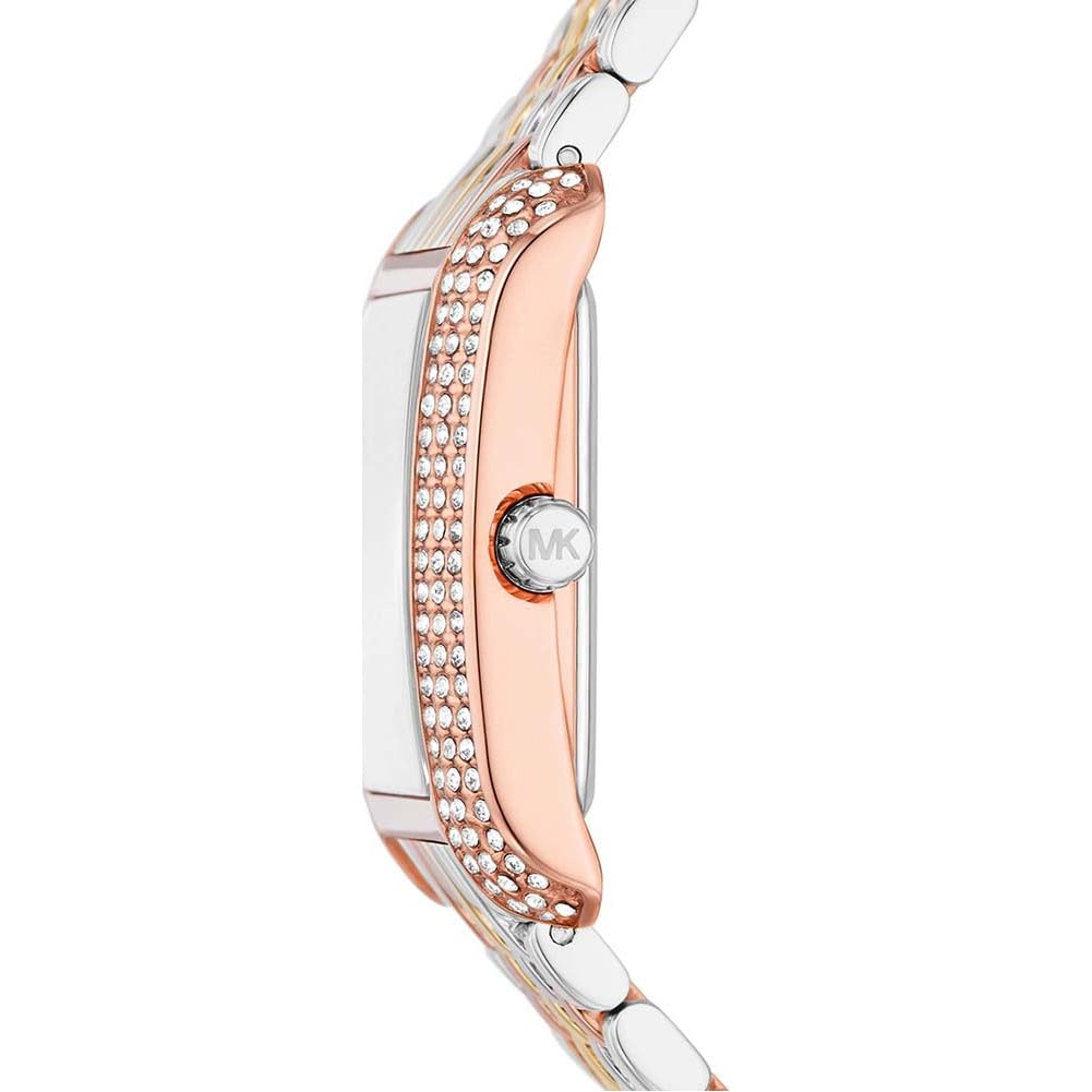 Michael Kors Emery orologio per donna, movimento al quarzo con cinturino in acciaio inossiorologio perbile o in pelle