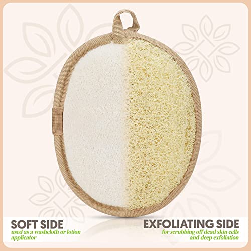 Almooni OR101 Natural Loofah Exfoliating Body Scrubber thumb #3